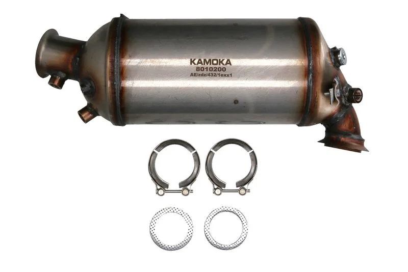 Suodžių / kietųjų dalelių filtras, išmetimo sistema kamoka 8010200