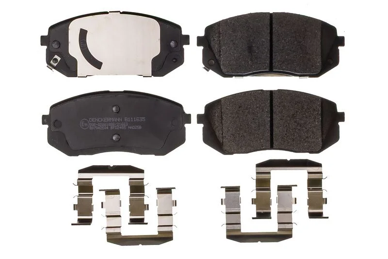 Brake Pad Set, disc brake denckermann B111635