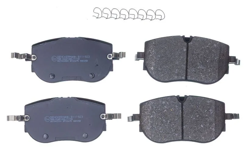 Brake Pad Set, disc brake denckermann B111923