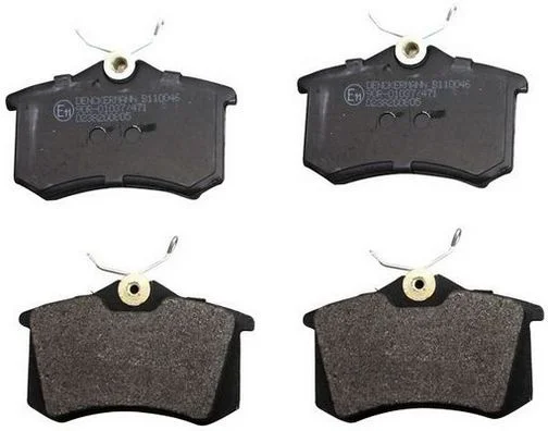 Brake Pad Set, disc brake DENCKERMANN B110046
