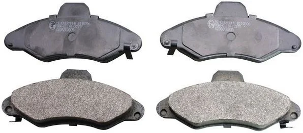 Brake Pad Set, disc brake DENCKERMANN B110206