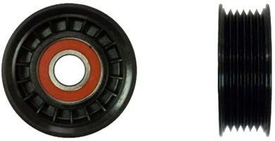 Tensioner Pulley, V-ribbed belt DENCKERMANN P256001