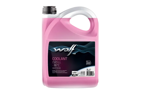 Nemrznúca zmes COOLANT EVO LL -36°C WOLF 1052661