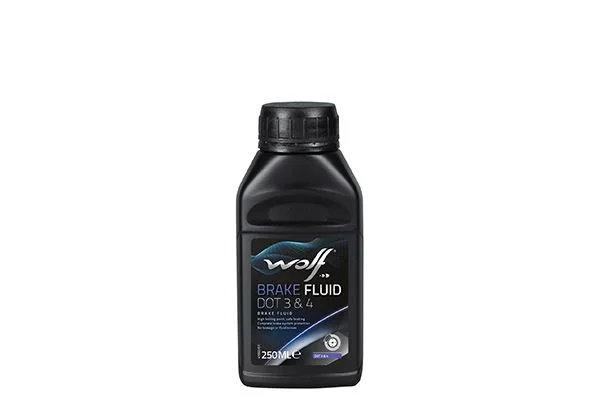 Brzdová kvapalina BRAKE FLUID DOT 3&4 WOLF 8307607