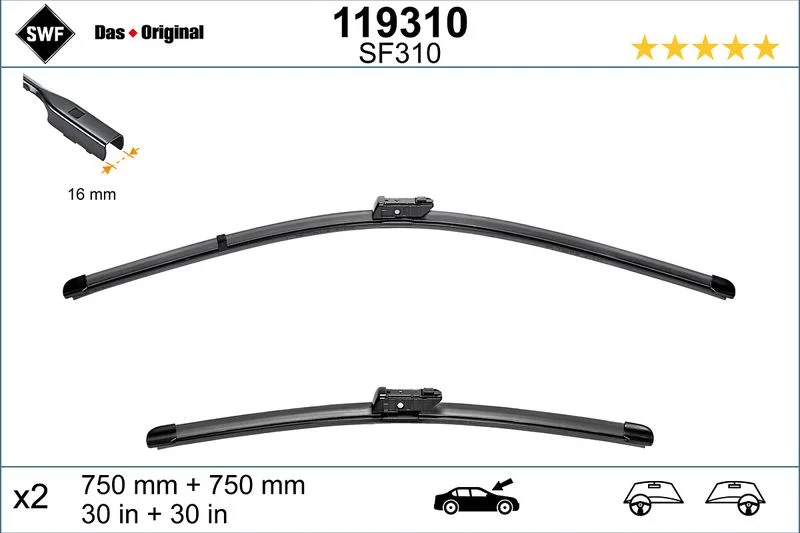 Wiper Blade SWF 119310