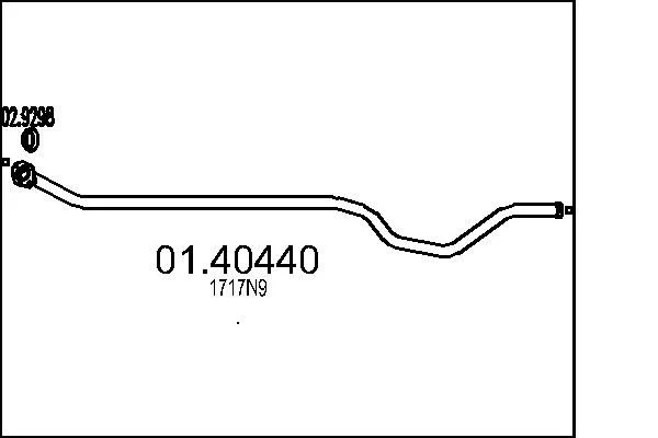 Išleidimo kolektorius MTS 01.40440