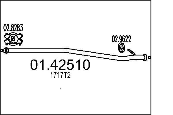 Išleidimo kolektorius MTS 01.42510