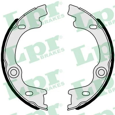 Brake Shoe Set, parking brake LPR 01063