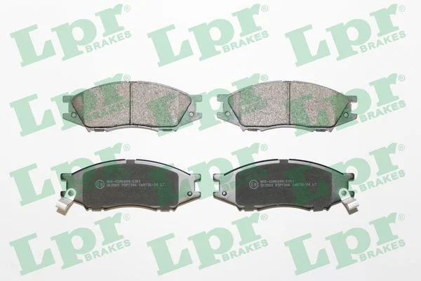 Stabdžių trinkelių rinkinys, diskinis stabdys LPR 05P1346