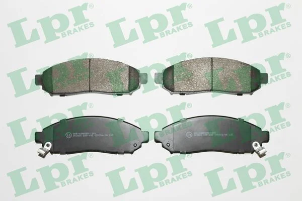 Stabdžių trinkelių rinkinys, diskinis stabdys LPR 05P1495