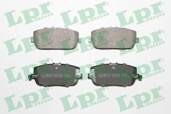 Stabdžių trinkelių rinkinys, diskinis stabdys LPR 05P1554