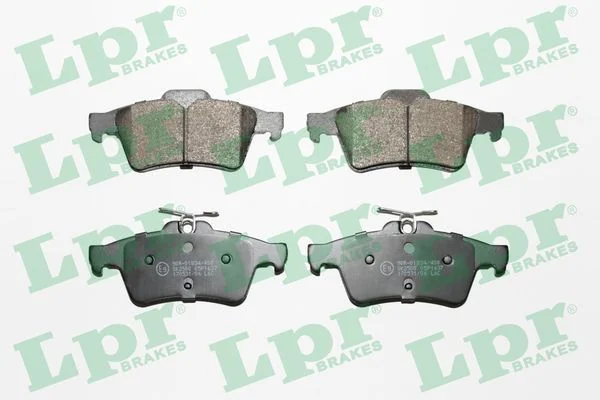 Stabdžių trinkelių rinkinys, diskinis stabdys LPR 05P1637