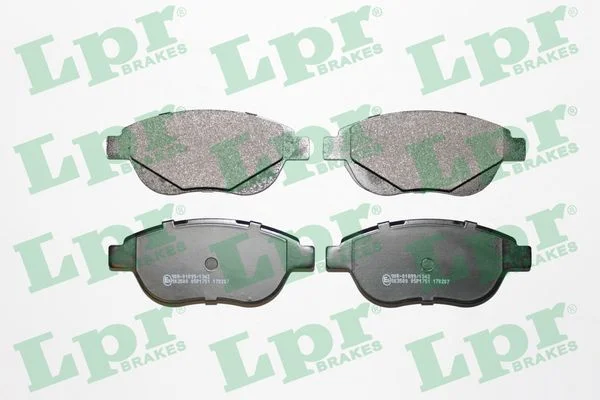 Stabdžių trinkelių rinkinys, diskinis stabdys LPR 05P1751