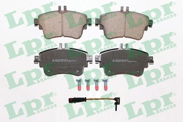 Stabdžių trinkelių rinkinys, diskinis stabdys LPR 05P1780A