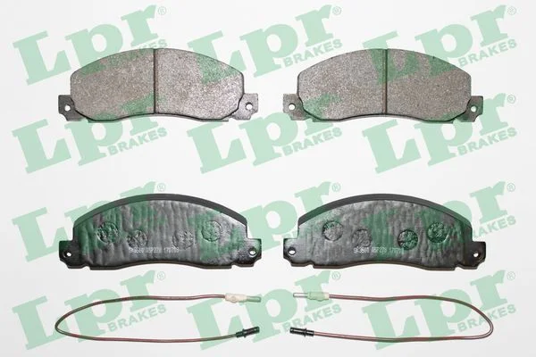 Stabdžių trinkelių rinkinys, diskinis stabdys LPR 05P278