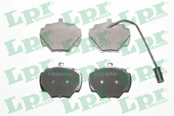 Sada brzdových platničiek, kotúčová brzda LPR 05P431