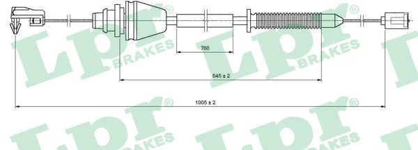 Accelerator Cable LPR C0148A