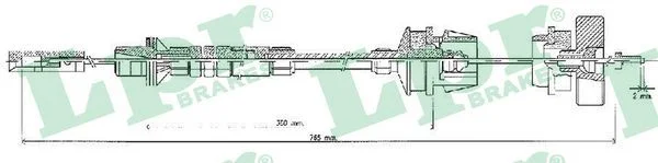 Sankabos trosas LPR C0218C