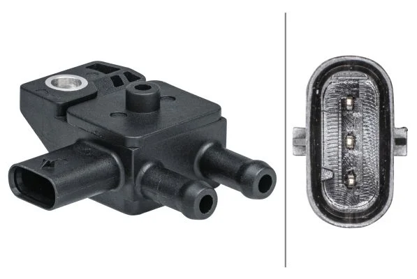 Sensor, exhaust pressure HELLA 6PP 009 403-421