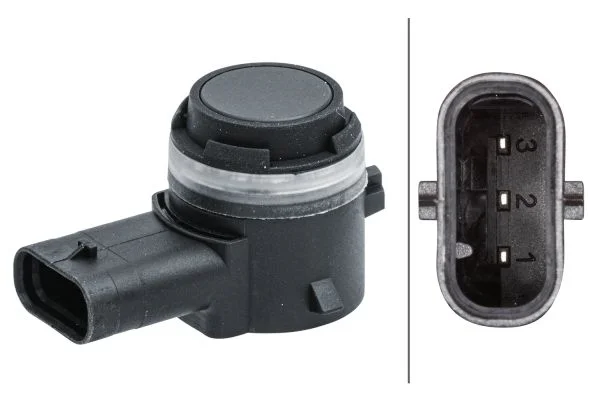 Sensor, park distance control HELLA 6PX 358 141-261