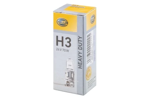 Bulb, high beam headlight HELLA 8GH 002 090-253