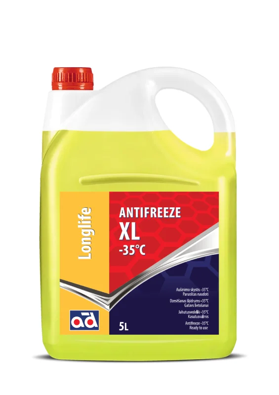 ANTIFREEZE AD -35C XL YELLOW 5L AD ANTIFREEZE AD -35C XL YELLOW 5L