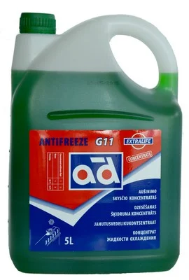 ANTIFREEZE CONC. G11 LL GREEN 5L AD ANTIFREEZE CONC. G11 LL GREEN 5L