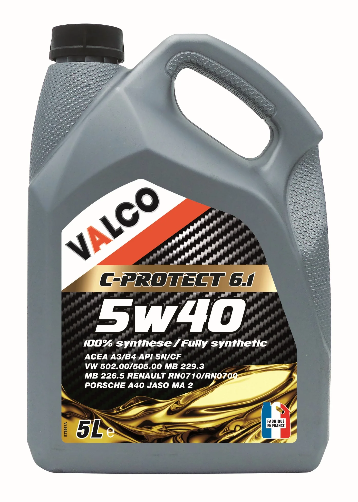 5W40 C-PROTECT 6.1 5L VALCO 5W40 C-PROTECT 6.1 5L