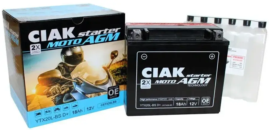 Starter Battery CIAK CSTX20LBS