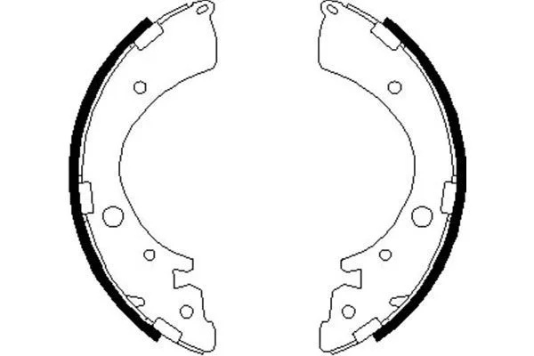 Sada brzdových čeľustí Kavo Parts KBS-2907