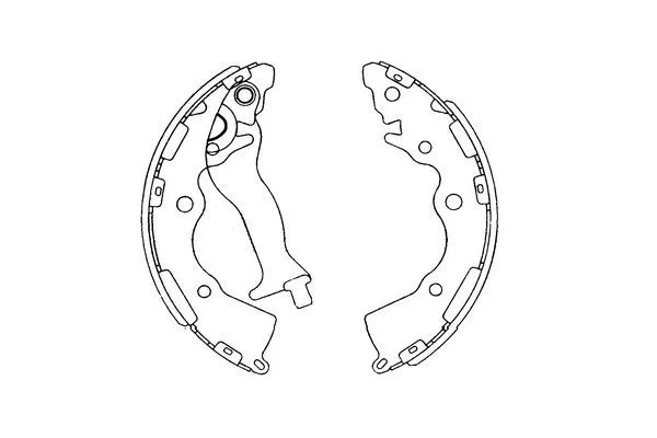 Sada brzdových čeľustí Kavo Parts KBS-4405