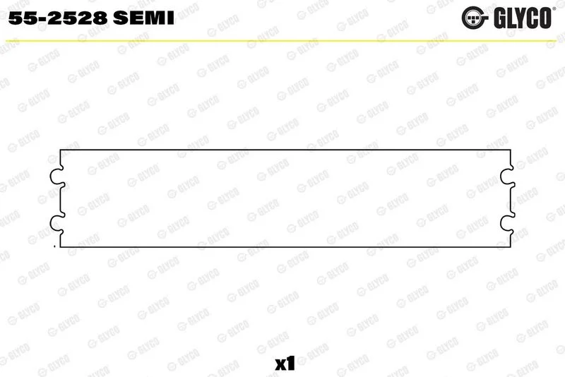 Įvorės mažu galu, švaistiklis  55-2528 SEMI