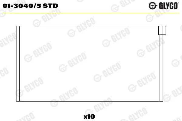 Švaistiklio indėklas GLYCO 01-3040/5 STD