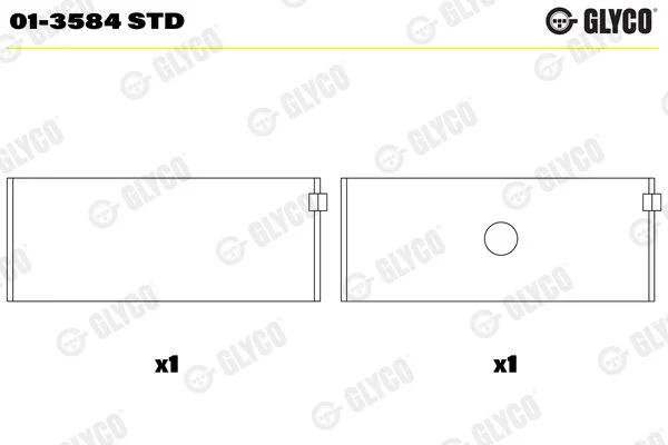 Švaistiklio indėklas GLYCO 01-3584 STD