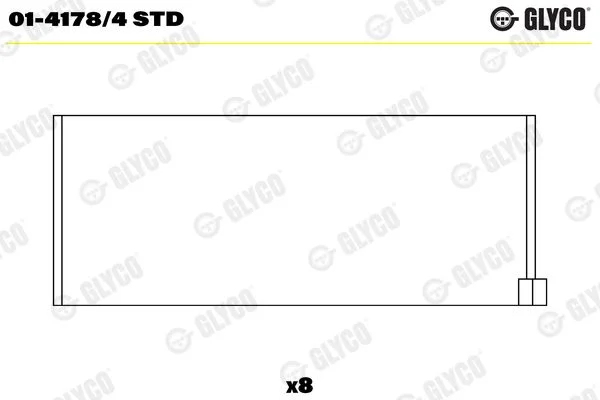 Švaistiklio indėklas GLYCO 01-4178/4 STD