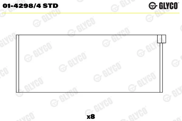 Švaistiklio indėklas GLYCO 01-4298/4 STD