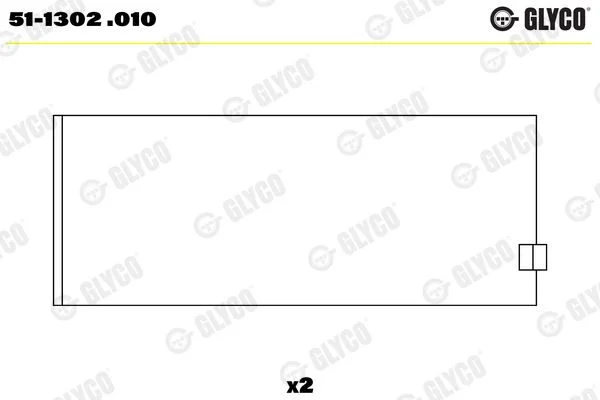 Švaistiklio indėklas GLYCO 51-1302 .010