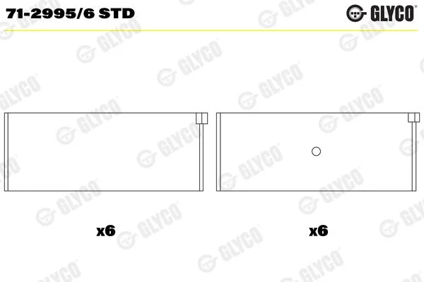 Švaistiklio indėklas GLYCO 71-2995/6 STD