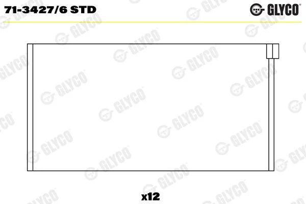 Švaistiklio indėklas GLYCO 71-3427/6STD