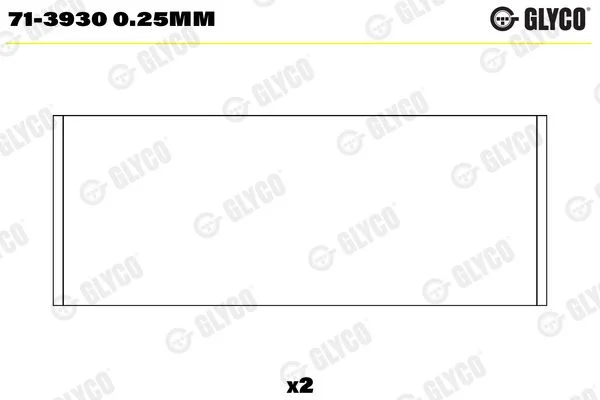 Švaistiklio indėklas GLYCO 71-3930 0.25MM