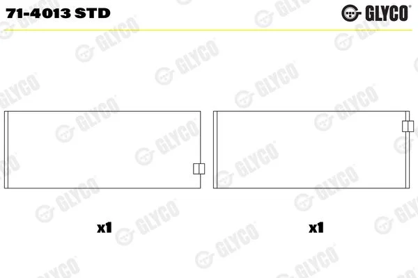 Švaistiklio indėklas GLYCO 71-4013 STD