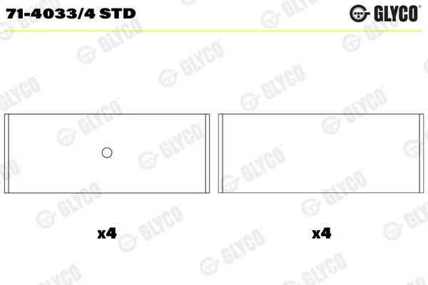 Švaistiklio indėklas GLYCO 71-4033/4 STD