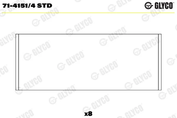 Švaistiklio indėklas GLYCO 71-4151/4 STD