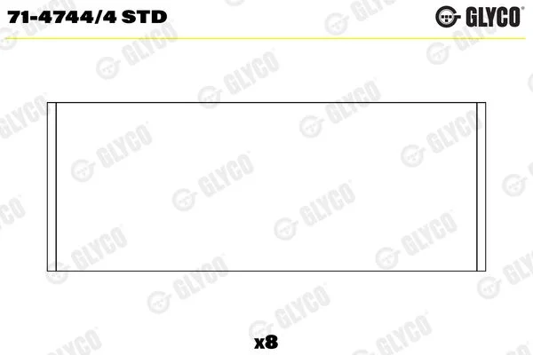 Švaistiklio indėklas GLYCO 71-4744/4 STD