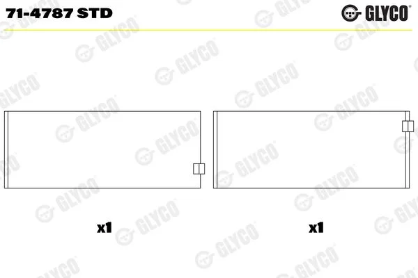 Švaistiklio indėklas GLYCO 71-4787 STD
