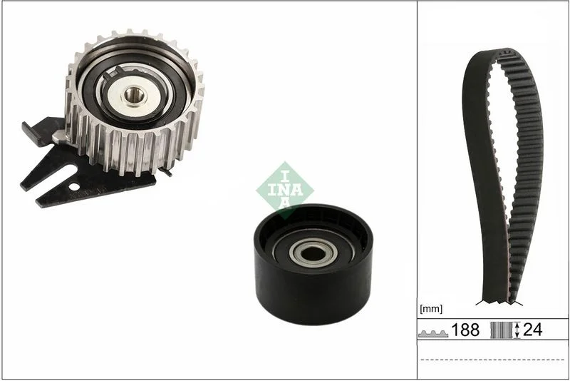 Timing Belt Kit INA 530 0968 10