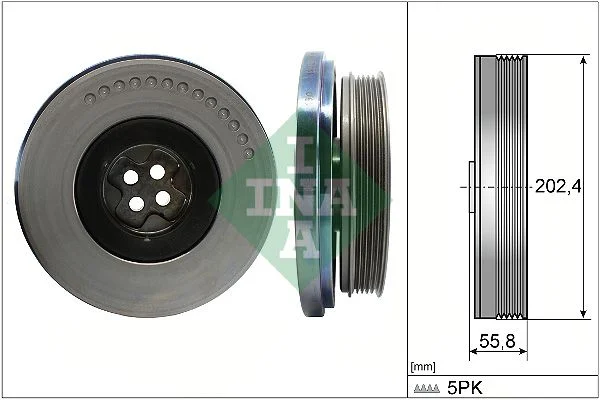 Skriemulys, alkūninis velenas  544 0603 10