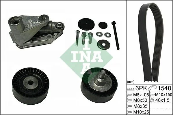V-ribbed Belt Set INA 529 0198 10