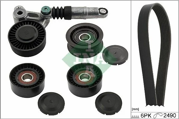 V-ribbed Belt Set INA 529 0209 10