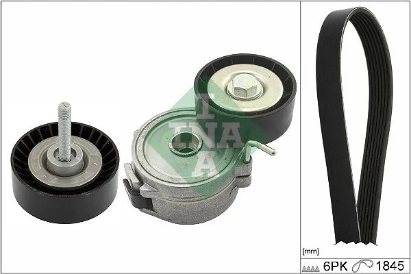 V-ribbed Belt Set INA 529039510